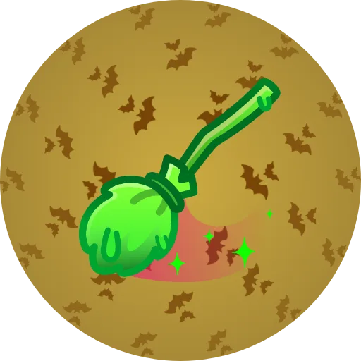 Flying Broom #12889 — Telegram collectible gift